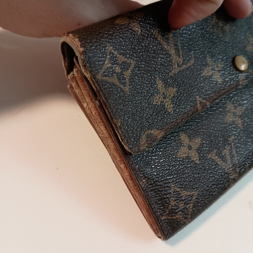 Auth Louis Vuitton Monogram Pochette Porte Monnaie Credit Wallet - Picture 6 of 14